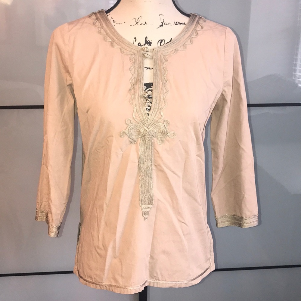 Light brown tunic top